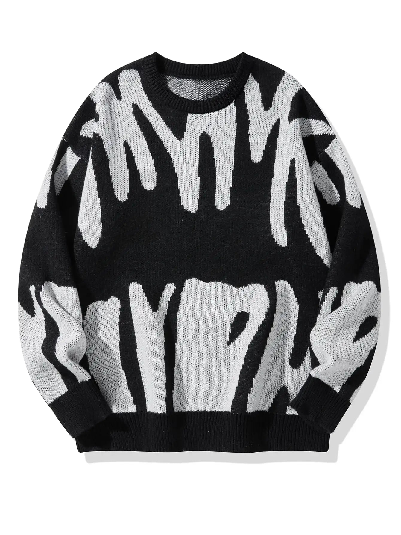 New Sweater Casual Round Neck Pullover