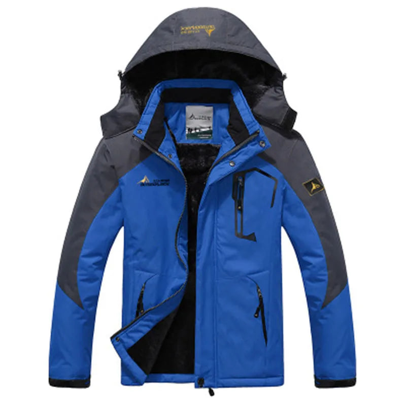 Men Windbreak Plus Thick Warm Coats