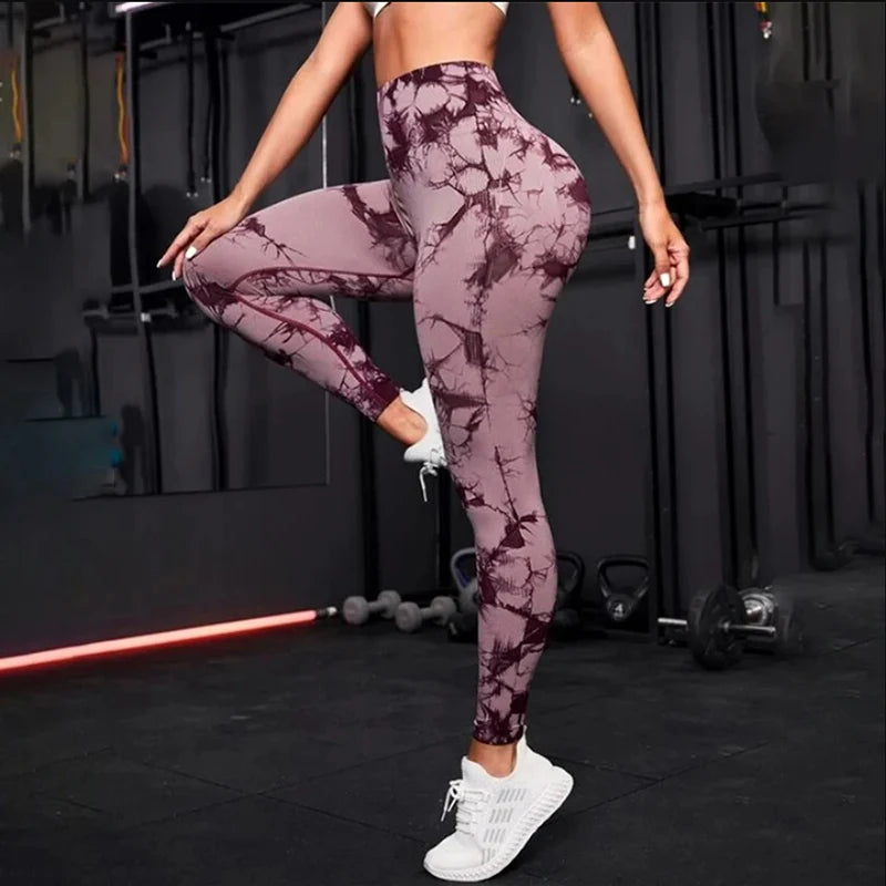 Women Yoga Pants Sport Leggings High Waist Push Up Woman Tights