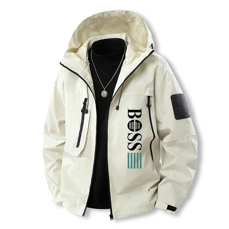 2025 Outdoor Hiking Camping Leisure Jacket Men's Motorcycle Off road Clothing Mountain Bike Waterproof Jacket Bicycle Jacket