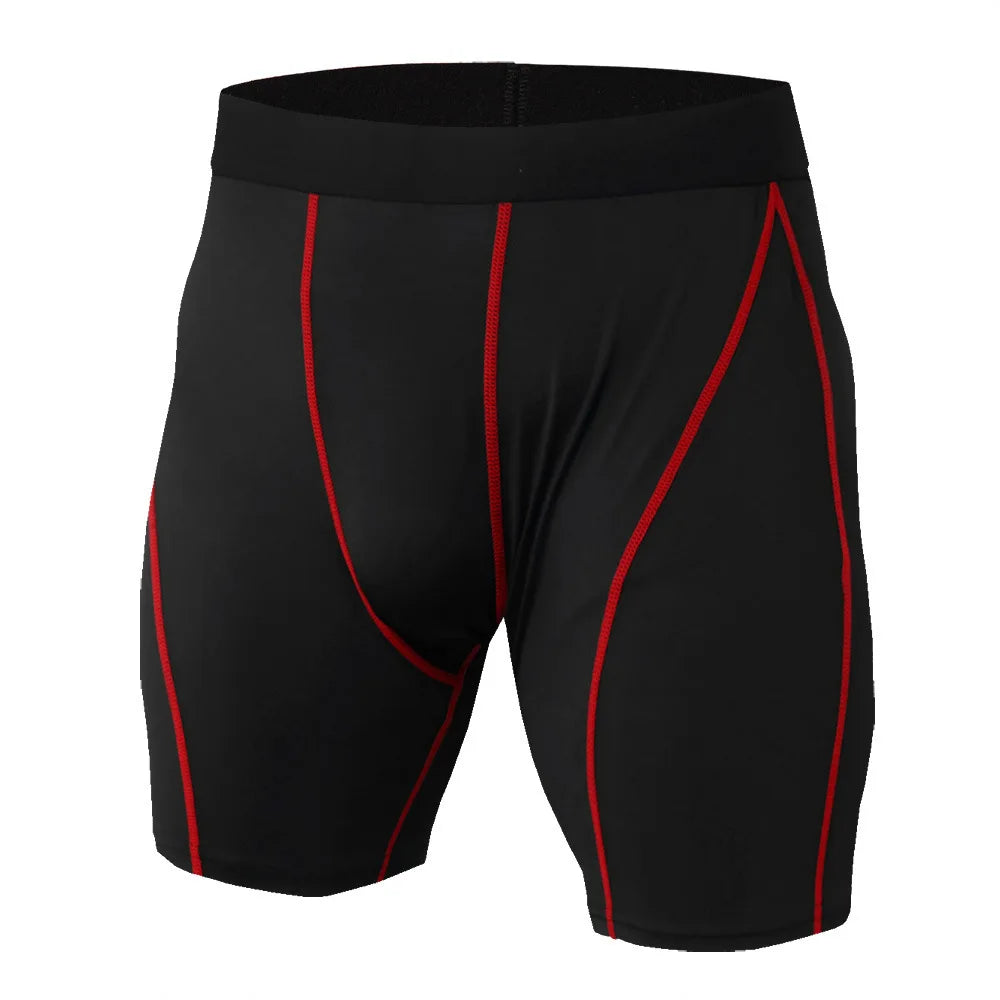 Men's Summer Skinny Tights Quick Dry Male Training Sport Shorts Jogging Gym Fitness Running Short Pants