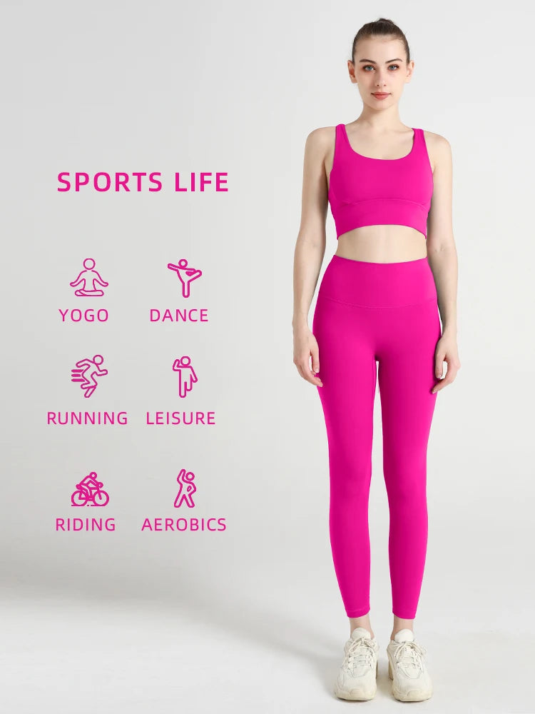 Women's Clothing Sports Bra Leggings Suit