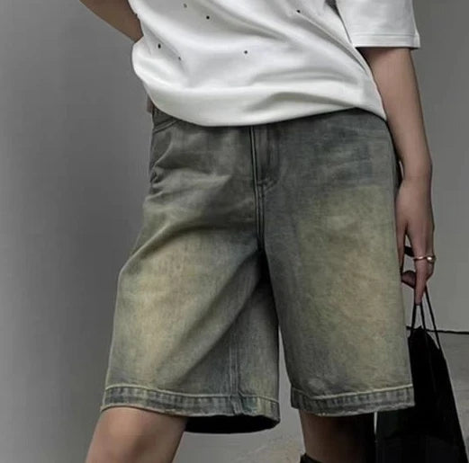 Denim Shorts Women High Waist Clothing New