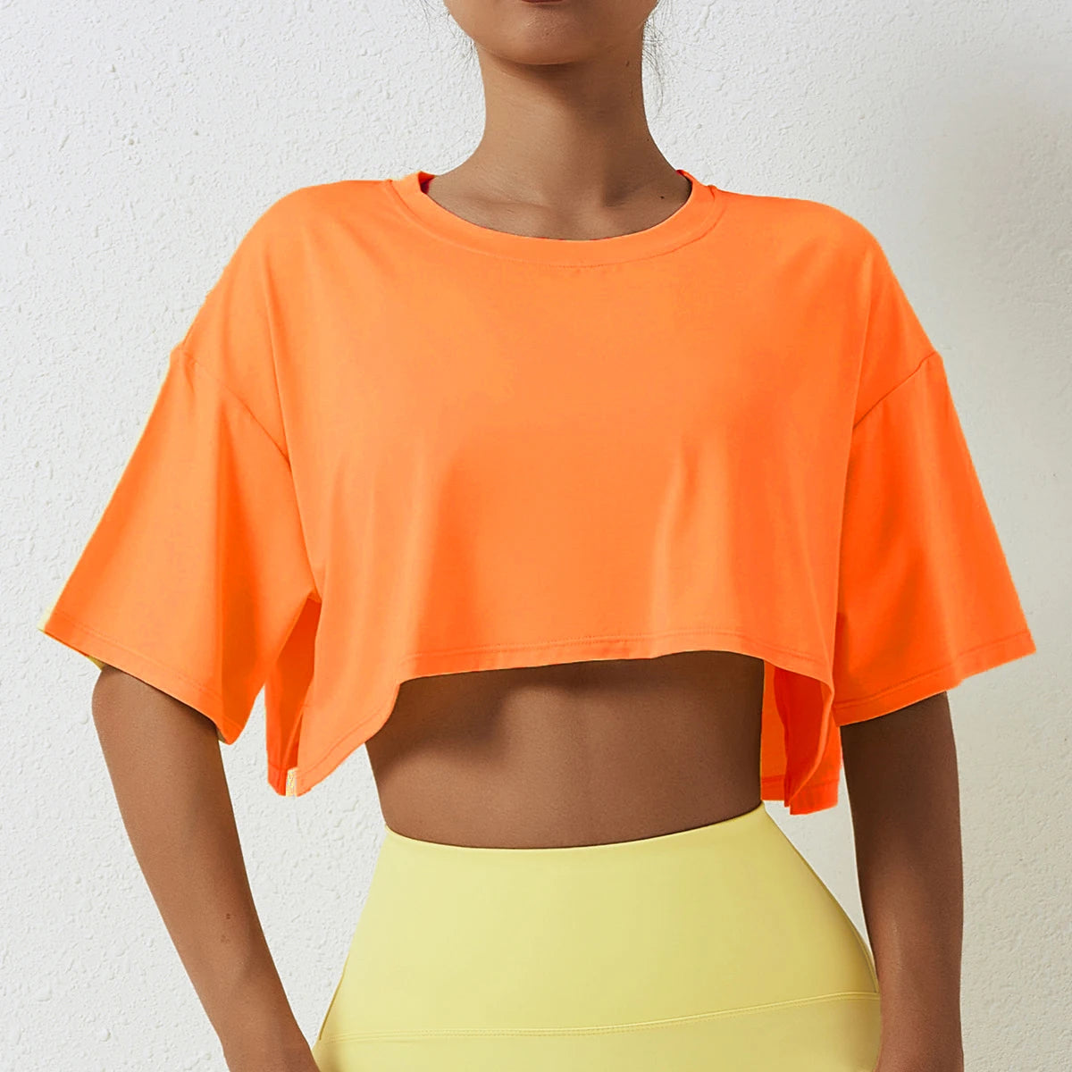 Women Short Sleeve Dance Running Clothes New Sport T-shirts