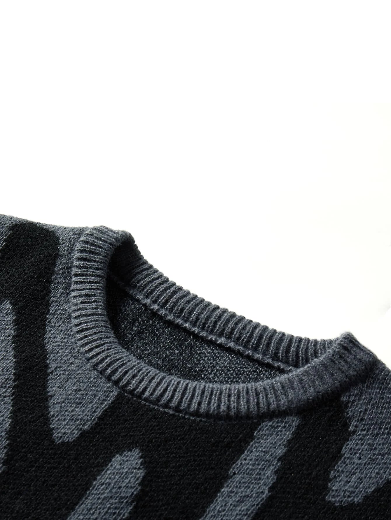 New Sweater Casual Round Neck Pullover