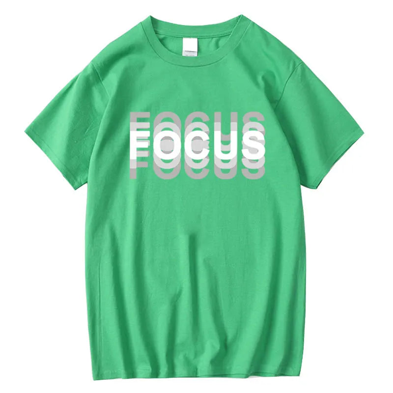 Men's 100% Cotton High Quality Casual Sports Loose Oversized T-shirt Tops