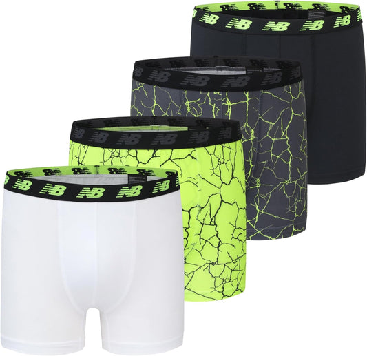 Boys' Performance Boxer Briefs - Set of 4