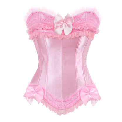 Sexy Satin Corset Top for Women
