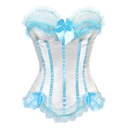 Sexy Satin Corset Top for Women