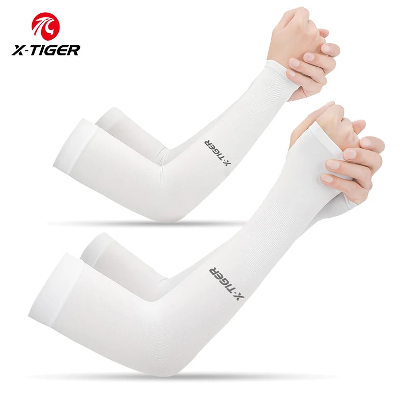 Cycling Arm Sleeves Ice Fabric  Sleeve Outdoor Sport