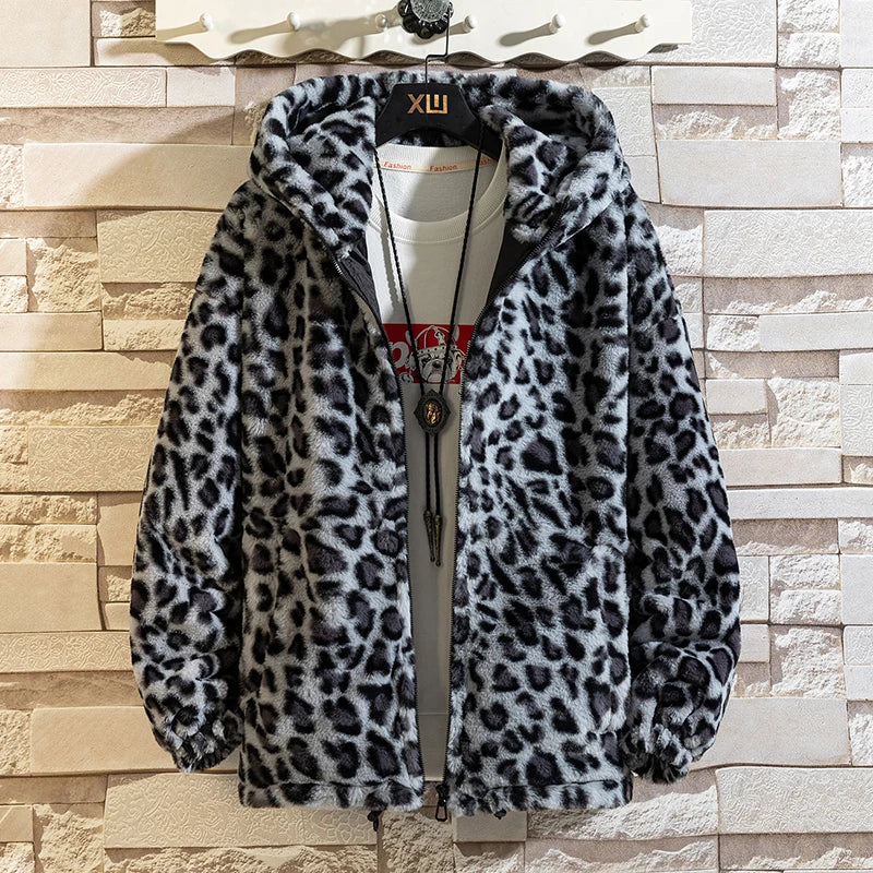 Print Jacket Loose and Comfortable Cotton-padded Jacket Fashion Men's and Women's