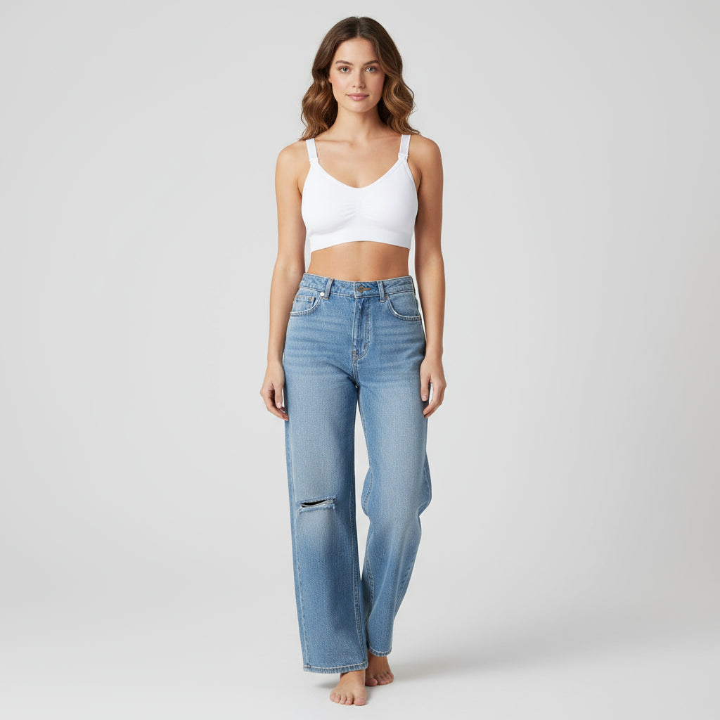 High Quality Women Breastfeeding Underwear Seamless Maternity Bra