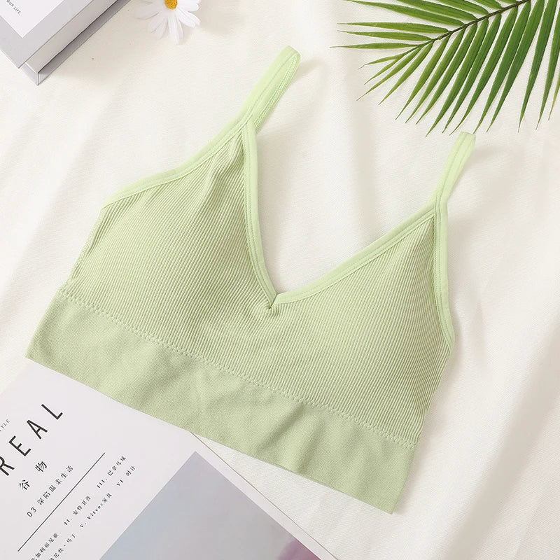 Women  Bra Female Streetwear Sleeveless Tanks