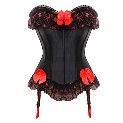Sexy Satin Corset Top for Women