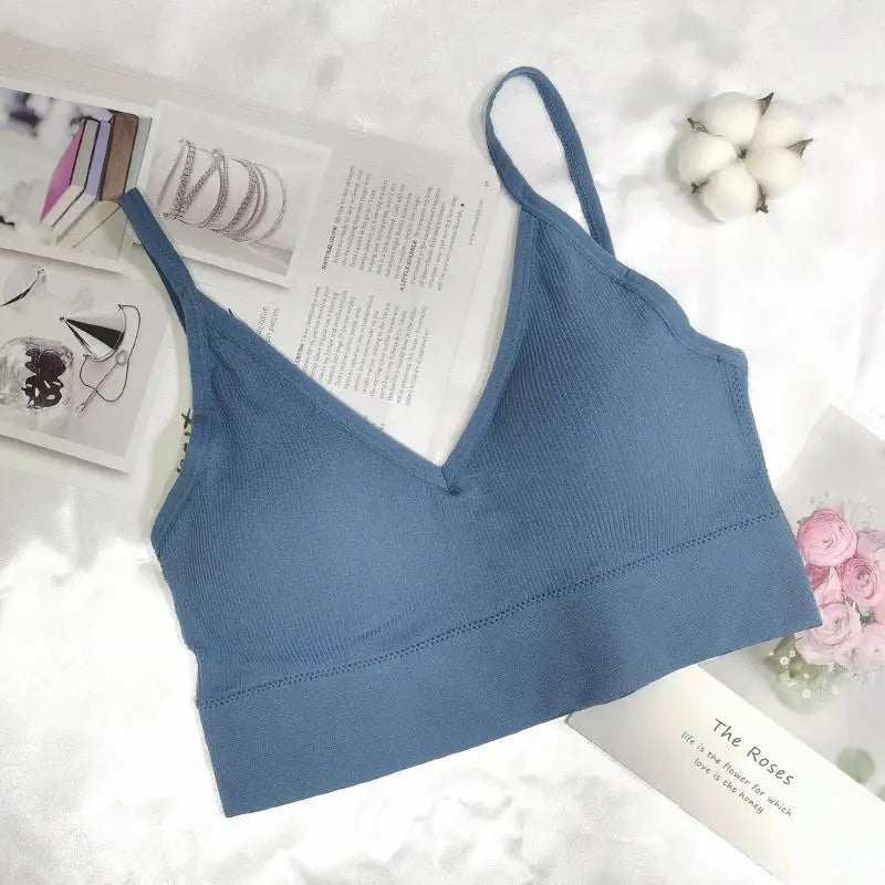 Women  Bra Female Streetwear Sleeveless Tanks