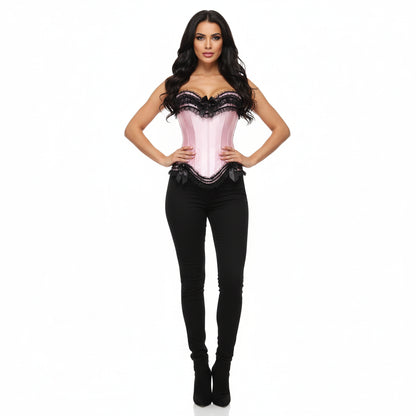 Sexy Satin Corset Top for Women