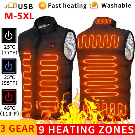 Heated Jackets Men Women Sportswear Jacket For Camping