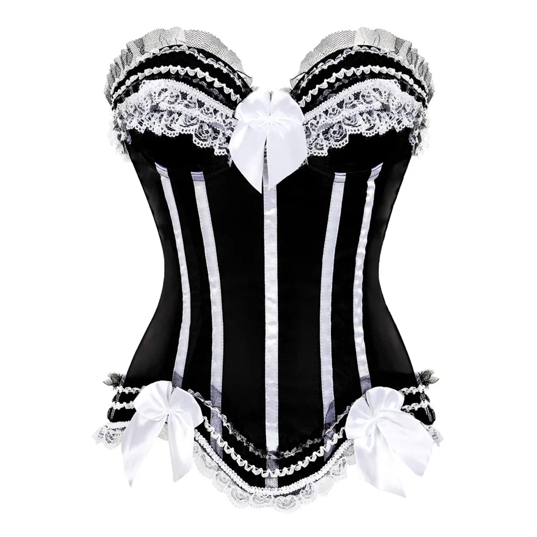 Sexy Satin Corset Top for Women