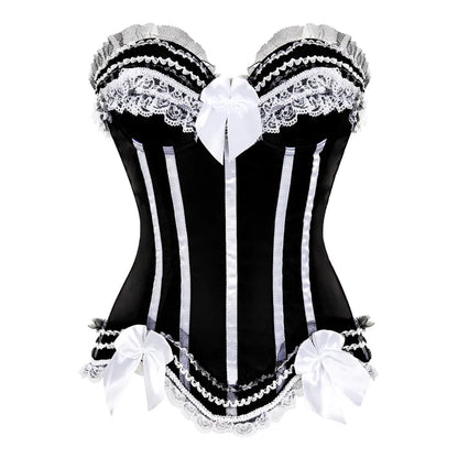 Sexy Satin Corset Top for Women