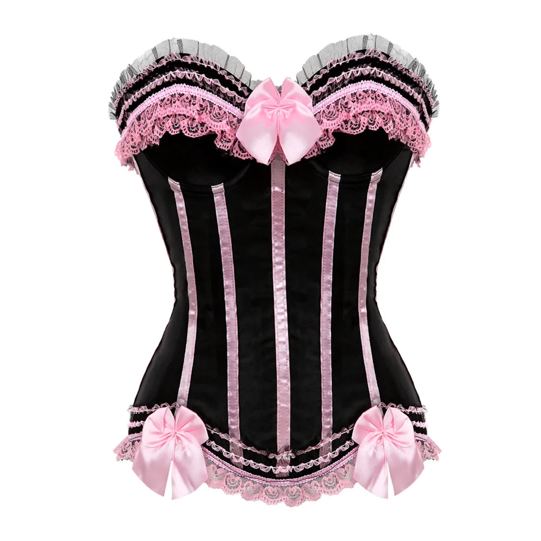 Sexy Satin Corset Top for Women