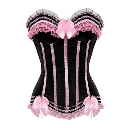 Sexy Satin Corset Top for Women
