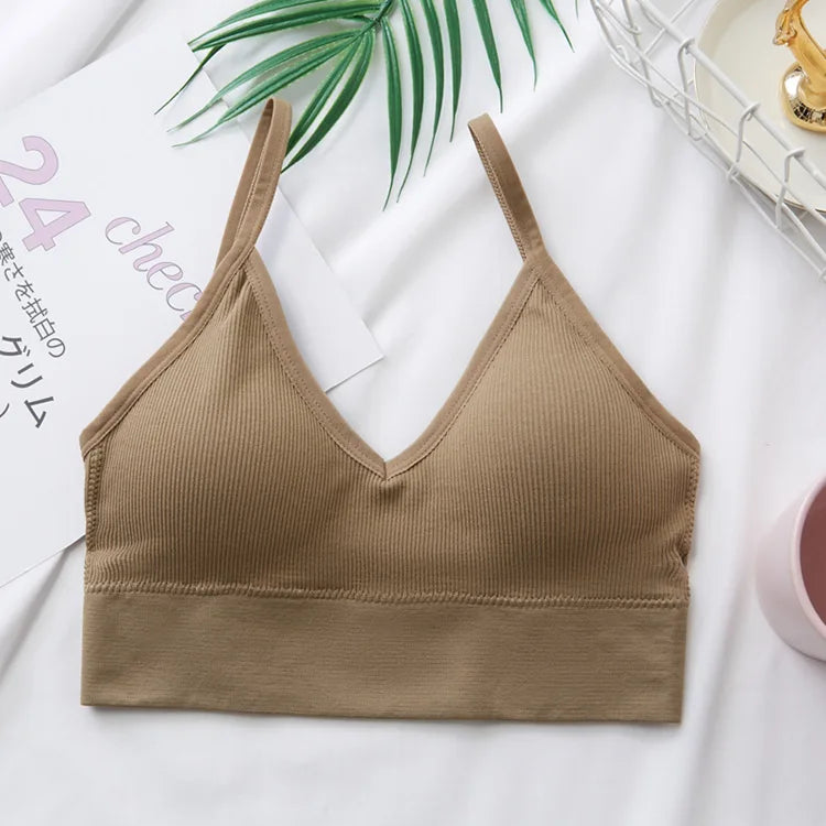 Women  Bra Female Streetwear Sleeveless Tanks