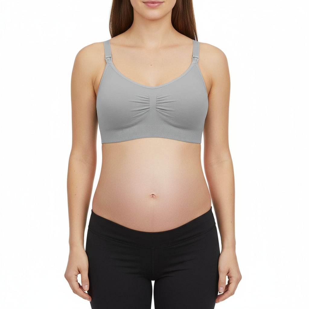 High Quality Women Breastfeeding Underwear Seamless Maternity Bra