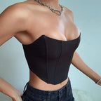 Sleeveless Off Shoulder Fashion Sexy Tops Vest Female