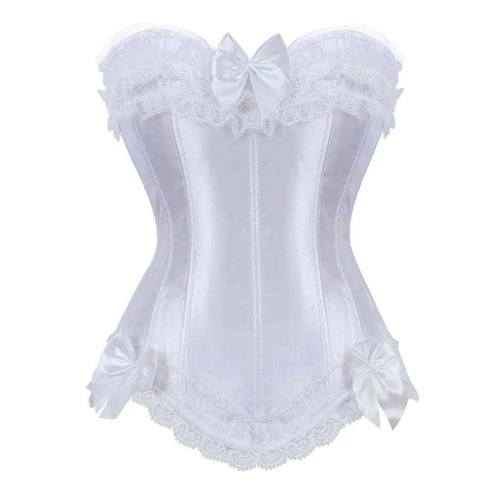 Sexy Satin Corset Top for Women