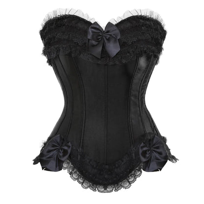 Sexy Satin Corset Top for Women