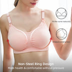 High Quality Women Breastfeeding Underwear Seamless Maternity Bra