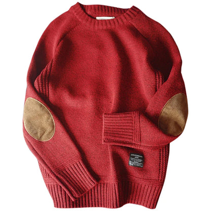 Men Sweater Fashion Patch Designs Streetwear