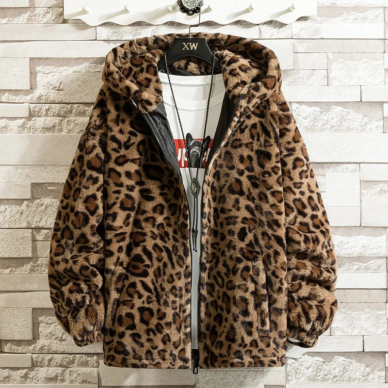Print Jacket Loose and Comfortable Cotton-padded Jacket Fashion Men's and Women's