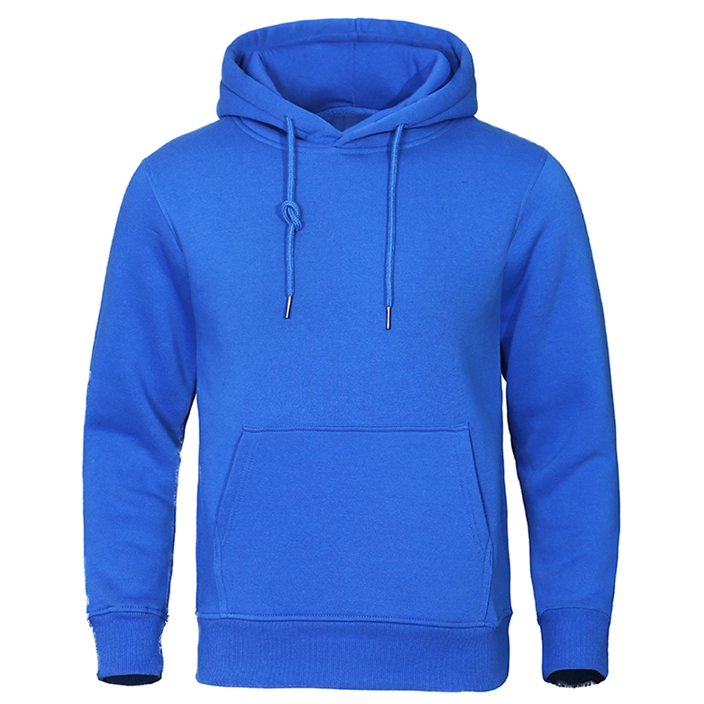 Men Hoodies Fleece Warm Mens Sweatshirt