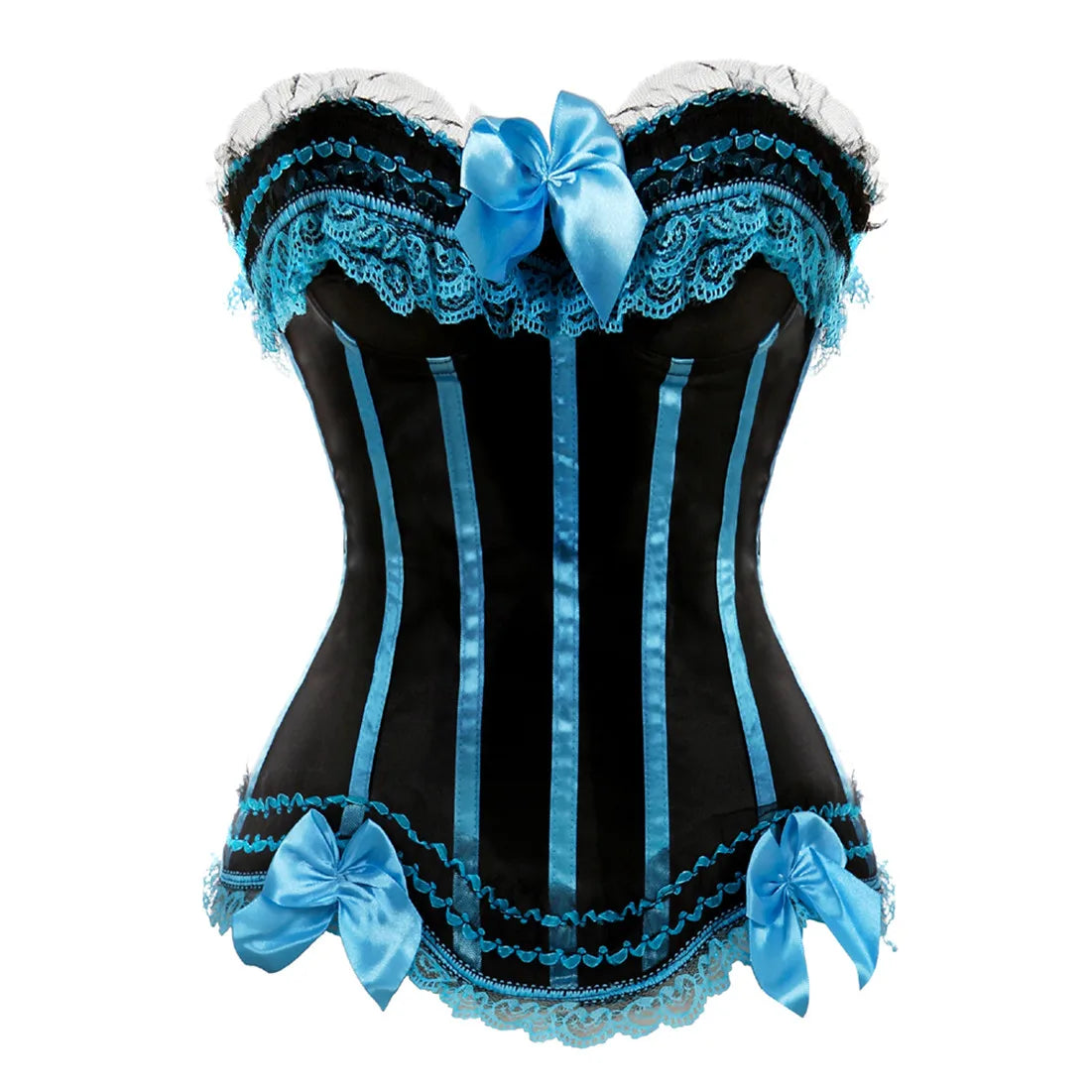 Sexy Satin Corset Top for Women