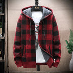 Men's New Winter Sweater Hooded Cardigan