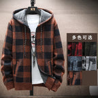 Men's New Winter Sweater Hooded Cardigan