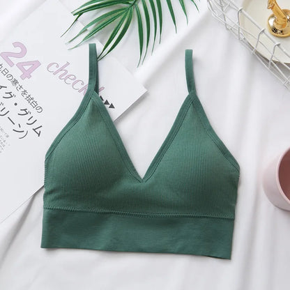 Women  Bra Female Streetwear Sleeveless Tanks
