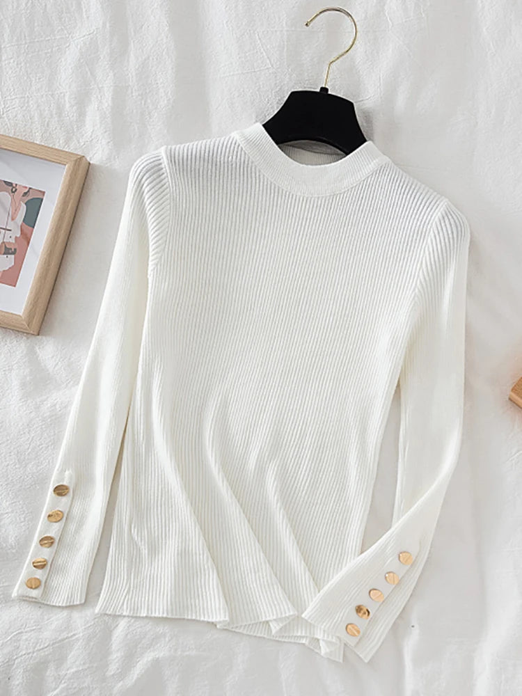 2025 sweater pullovers khaki casual autumn winter