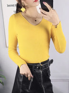 2025 Women Pull Sweater Jersey Tops