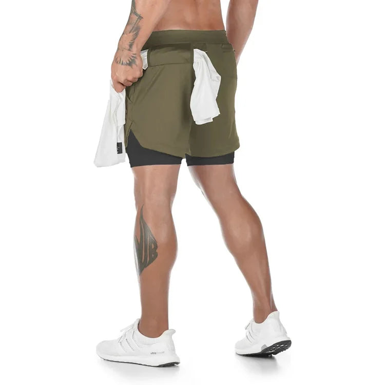 Men Gym Sports Shorts Quick Dry