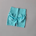 Lifting Sports Shorts Women High Waist Tight Pants