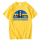 T-Shirt Men Loose Casual Breathable Short Sleeve