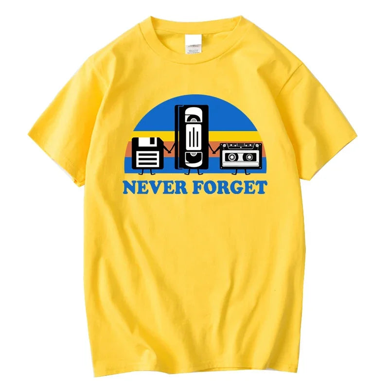 T-Shirt Men Loose Casual Breathable Short Sleeve