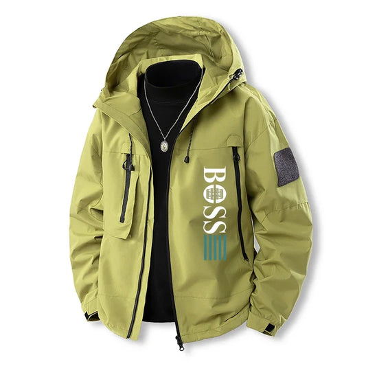 2025 Outdoor Hiking Camping Leisure Jacket Men's Motorcycle Off road Clothing Mountain Bike Waterproof Jacket Bicycle Jacket