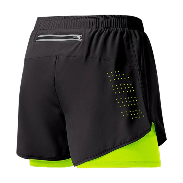 Men's Running Shorts Double Layer