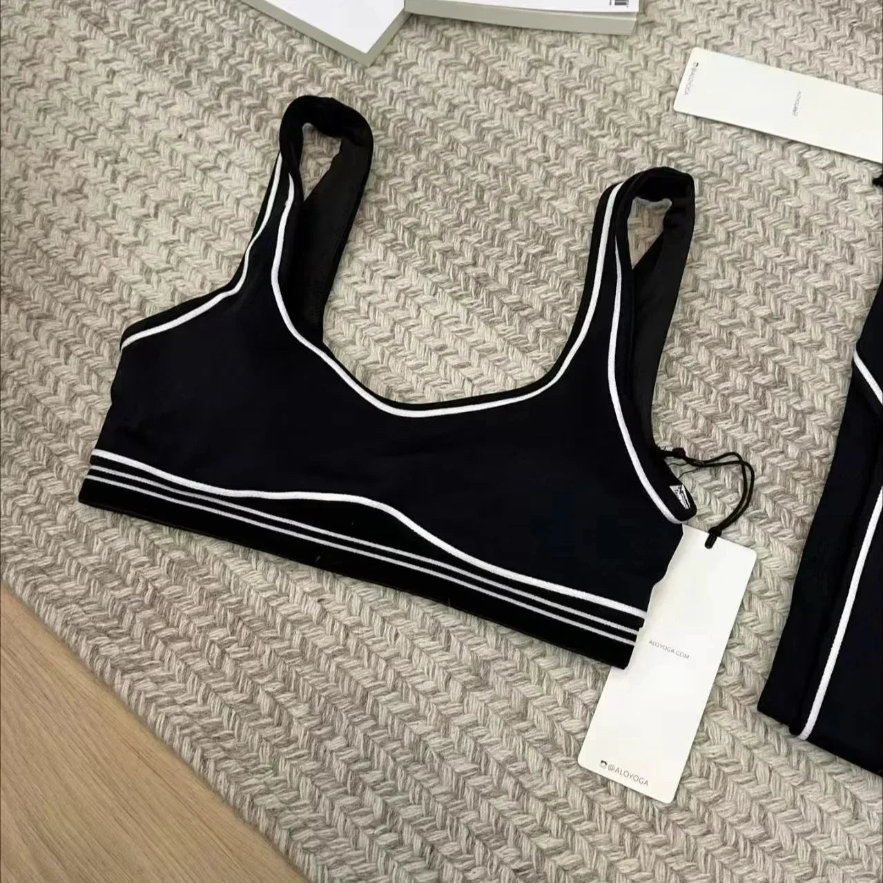 Sport Bra for Women Slimming Elastic Fitness Running Set