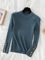 2025 sweater pullovers khaki casual autumn winter