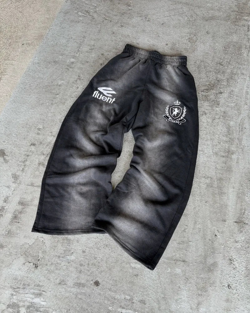 Men couple casual loose tracksuit