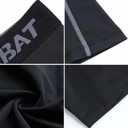 Mens Pants Tights Cool Dry Leggings Sports Athletic Workout Active Shorts